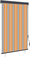 Outdoor roller blind 120 × 250 cm yellow-blue - Roller Blind