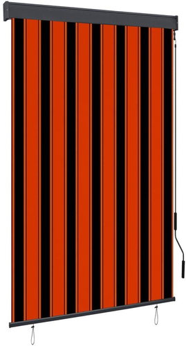 Outdoor roller blind 120 × 250 cm orange-brown - Roller Blind - Main image