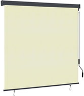 Outdoor roller blind 160 × 250 cm cream - Roller Blind