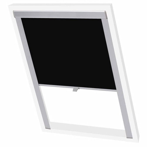 Blackout roller blind black 102 - Roller Blind - Main image