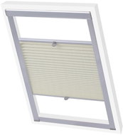 Pleated roller blind cream C04 - Roller Blind
