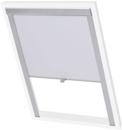 Blackout roller blind white MK04 - Roller Blind - Main image