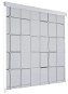 Sprchová roleta 100 × 240 cm se čtvercovým vzorem - Roleta