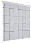 Sprchová roleta 120 × 240 cm s čtvercovým vzorem - Roleta