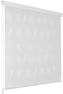Shower roller blind 100 × 240 cm with starfish pattern - Roller Blind