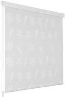 Shower roller blind 120 × 240 cm with starfish pattern - Roller Blind