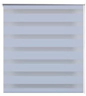 Roller blind day and night \ Zebra \ Twinroll 40x100 cm white - Roller Blind