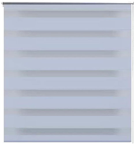 Roller blind day and night \ Zebra \ Twinroll 60x120 cm white - Roller Blind - Main image