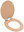 Toilet seat with slow folding function MDF bamboo motif