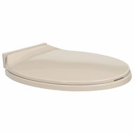 Slow folding toilet seat apricot oval - Toilet Seat