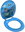 Toilet seat with lid MDF underwater motif
