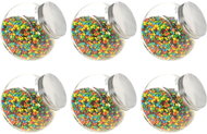 Glass Sweet Jars 6 pcs 19,5 × 13,5 × 19,5cm 3 000ml - Storage Jar