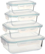 Glass Food Jars with Lid 4 pieces - Storage Jar