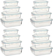 Glass Cooking Jars with Lid 16 pieces - Storage Jar