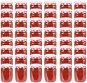 Zavařovací sklenice Zavařovací sklenice s bíločervenými víčky 48 ks 230 ml - Zavařovací sklenice