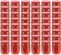 Glass Cooking Jars with Red Lids 48 pcs 230ml - Canning Jar