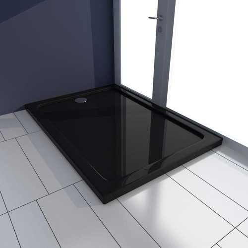 Rectangular shower tray ABS black 70 × 100 cm - Shower Tub - Main image