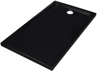 Rectangular shower tray ABS black 70 × 120 cm - Shower Tub