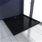Čtvercová sprchová vanička ABS černá 90 × 90 cm - Sprchová vanička