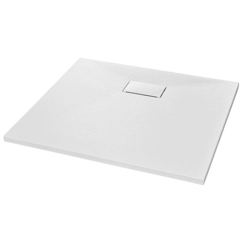 Shower tray SMC white 90 × 80 cm - Shower Tub - Main image