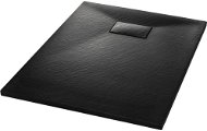 Shower tray SMC black 100 × 70 cm - Shower Tub