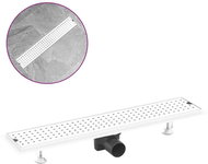 Shower trough perforated 63 × 14 cm Stainless steel - Shower Drain