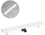 Shower trough perforated 83 × 14 cm stainless steel - Shower Drain