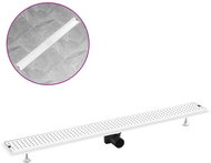 Shower trough with ventilation holes 103 × 14 cm Stainless steel - Shower Drain