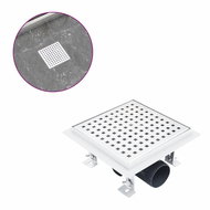 Shower inlet 15 × 15 cm stainless steel - Shower Drain