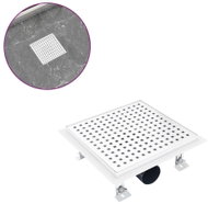 Shower inlet 20 × 20 cm stainless steel - Shower Drain