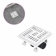 Shower inlet 15 × 15 cm stainless steel - Shower Drain