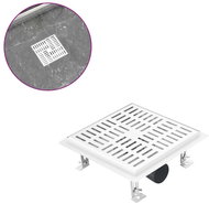 Shower inlet 20 × 20 cm stainless steel - Shower Drain