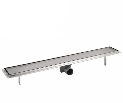 Shower drain straight 830x140 mm Stainless steel - Shower Drain - Main image