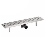 Straight Shower Drain Trough 630x140 mm Stainless steel - Shower Drain