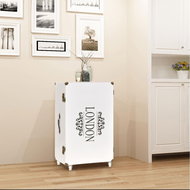 Storage cabinet in the shape of a suitcase 40x30,5x81 cm white - Cabinet
