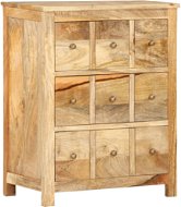 Storage Cabinet 60 × 35 × 75cm Solid Mangrove Wood - Cabinet