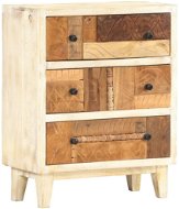 Storage Cabinet 60 × 30 × 75cm Solid Recycled Wood - Cabinet