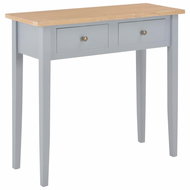 Toilet console table grey 79 × 30 × 74 cm wood - Dressing Table