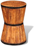 Hourglass chair rough mangrove wood - Stool