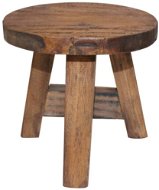 Stolička masívne recyklované drevo - Stolička