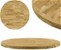Round Solid Oak Table Top 44mm 900mm - Table Top