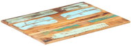 Rectangular Table Top 60 × 80cm 15-16mm Recycled Wood - Table Top
