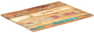 Rectangular Table Top 70 × 80cm 15-16mm Recycled Wood - Table Top