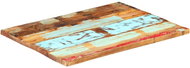 Rectangular Table Top 60x90cm 25-27mm Solid Recycled Wood - Table Top