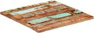 Stolová doska štvorec 70 × 70, cm 25 – 27mm, masívne recyklované drevo - Stolová doska