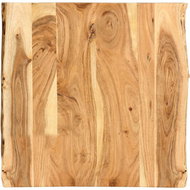 Solid Acacia Wood Table Top 60 × (50-60) × 2.5cm - Table Top