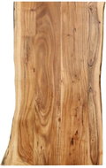 Solid Acacia Wood Table Top 100 × (50-60) × 2.5cm - Table Top