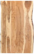 Solid Acacia Wood Table Top 100 × (50-60) × 3.8cm - Table Top