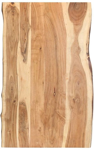 Solid Acacia Wood Table Top 100 × (50-60) × 3.8cm - Table Top - Main image