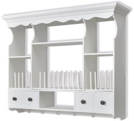 Wooden Kitchen Wall Cabinet, White - Cabinet